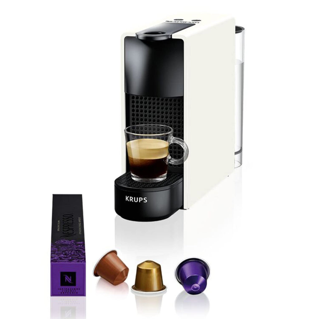 Lirivo Machine à Café Essenza Mini Blanche Cafetière Capsule de Café