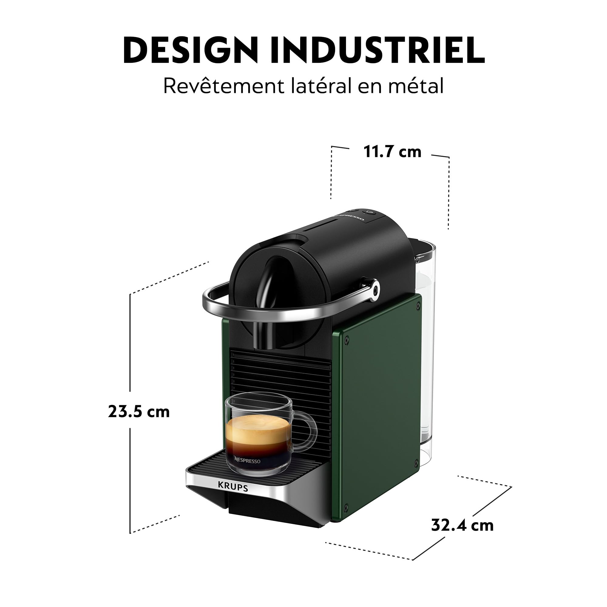 Lirivo Machine á café Pixie Vert foncé