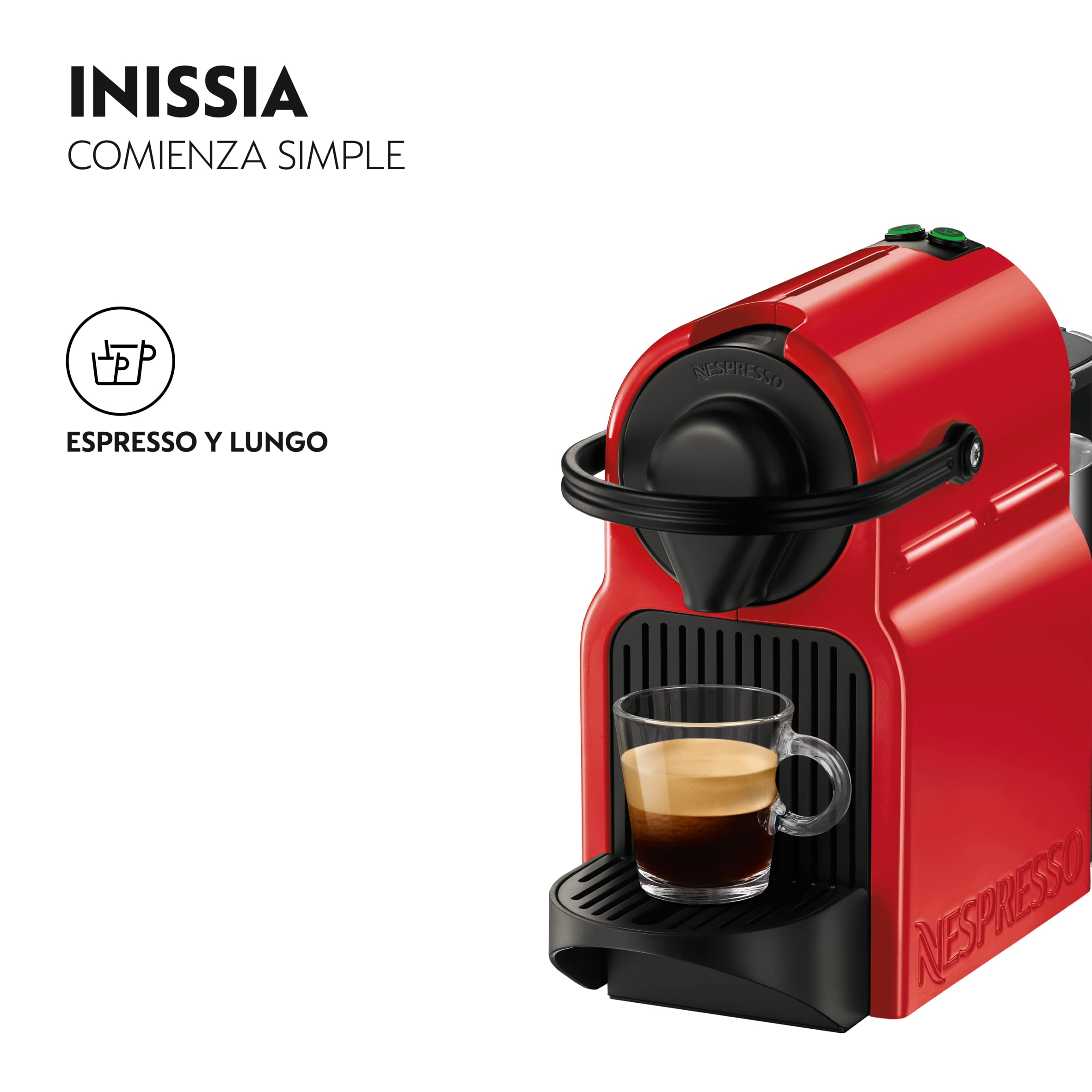 Lirivo Inissia : Capacité du réservoir d'eau 0,7 L, couleur rouge rubis