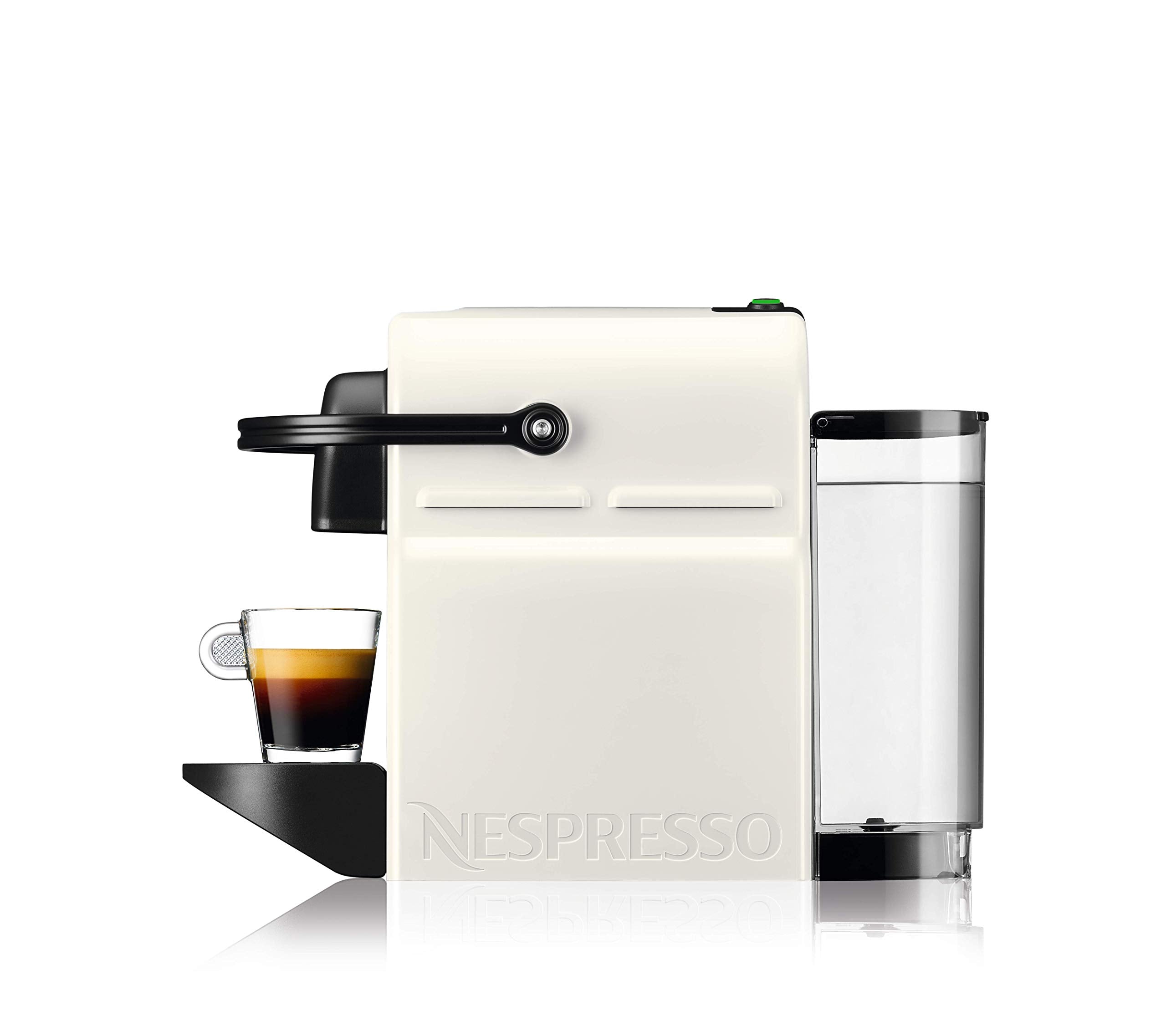 Lirivo Machine à Café Inissia Blanche Cafetière Espresso